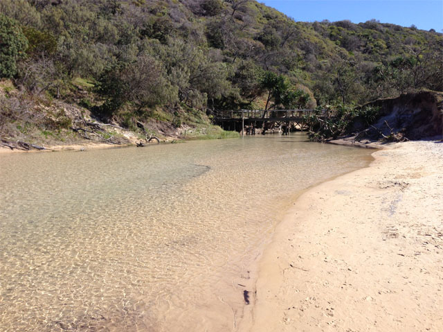fraser island eli creek