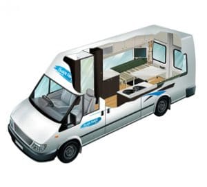 motorhome models 2-seater