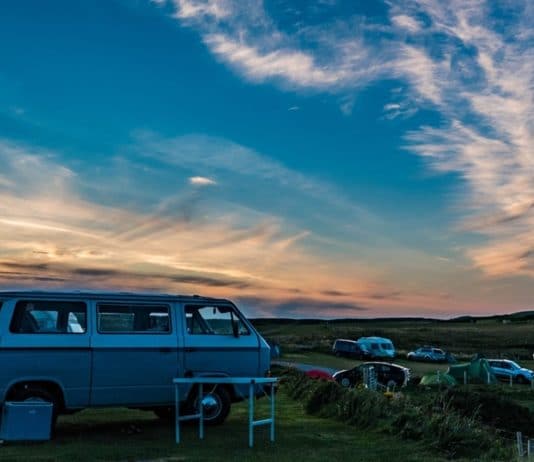 Camping in australia