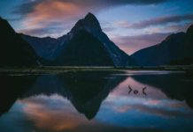 Traveling with children in New Zealand south island australia