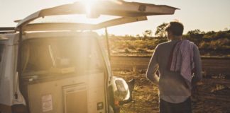 road trip campervan