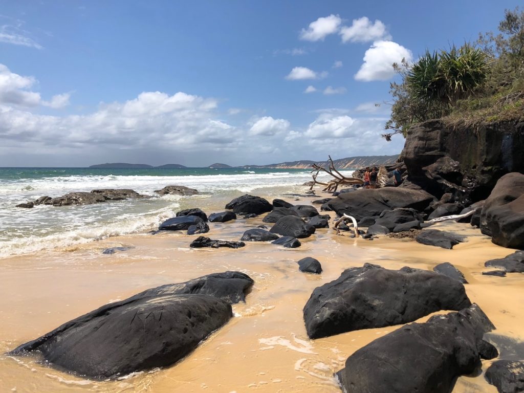 Rainbow beach east coast