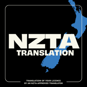 NZTA Driver Licence Translation for New Zealand